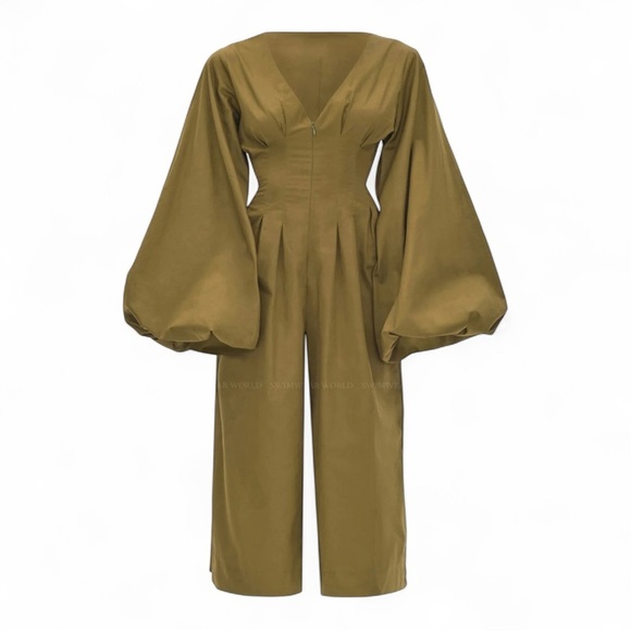 ANDREA IYAMAH Nia Culotte Jumpsuit NWT - Picture 2 of 5